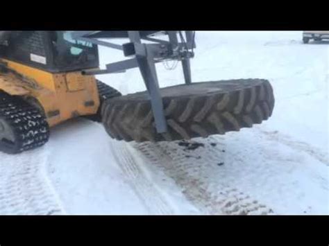 skid steer tire changer attachment|sprayer tire changer attachment.